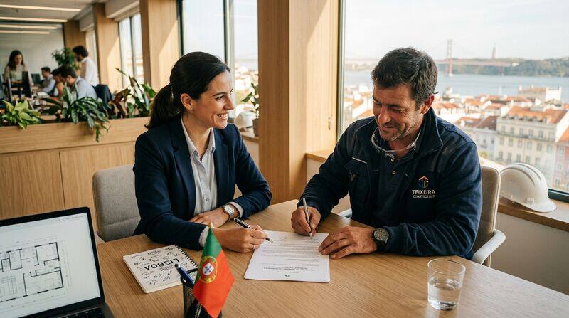 Trabalhar na Construção Civil e Transportes em Portugal: Estatuto Legal e Trabalho (Guia 2026)